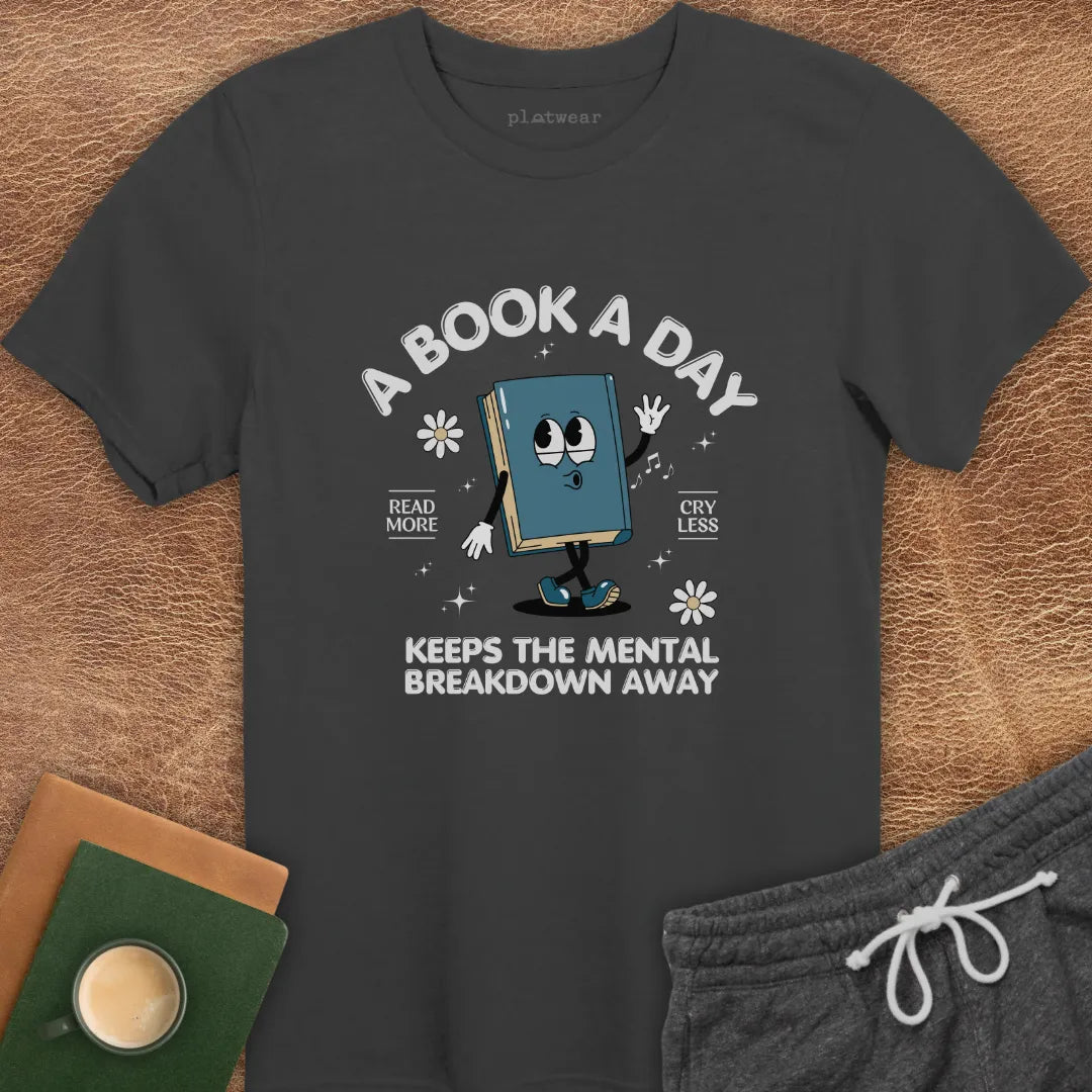 A BOOK A DAY T-SHIRT