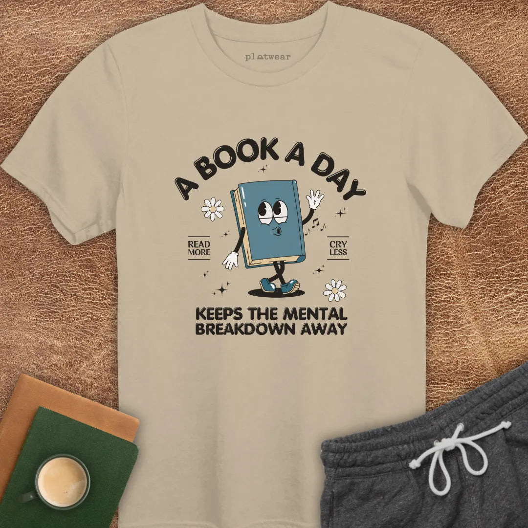A BOOK A DAY T-SHIRT