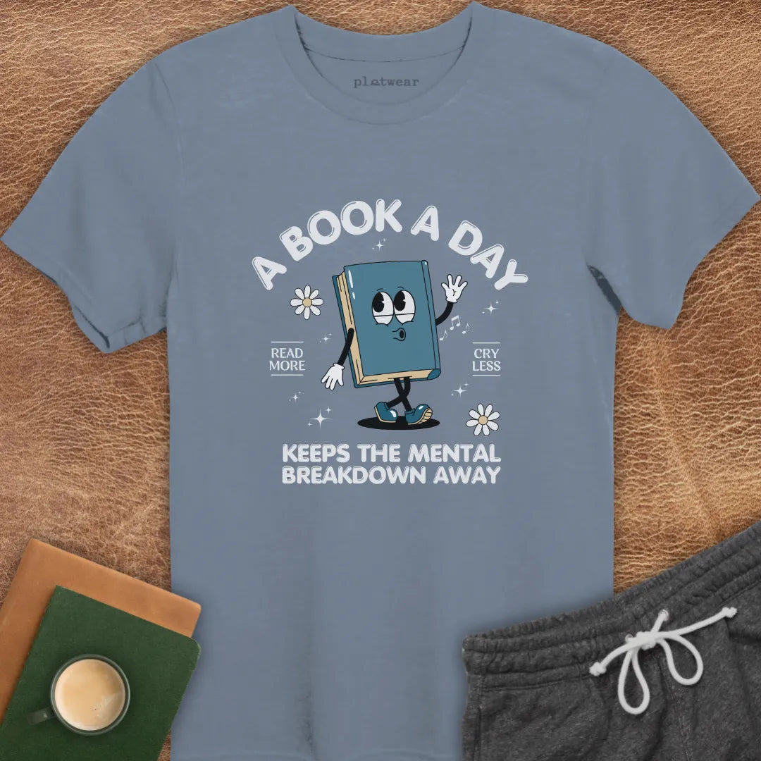 A BOOK A DAY T-SHIRT