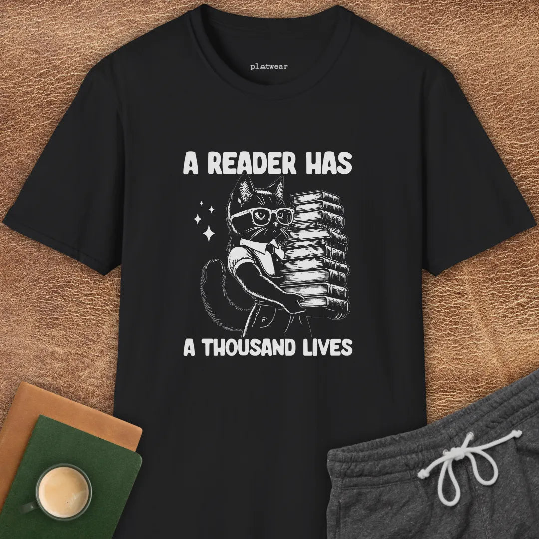 A READER HAS T-SHIRT