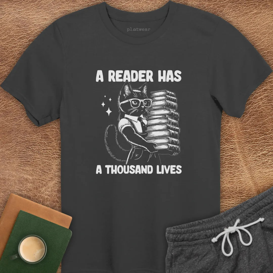 A READER HAS T-SHIRT
