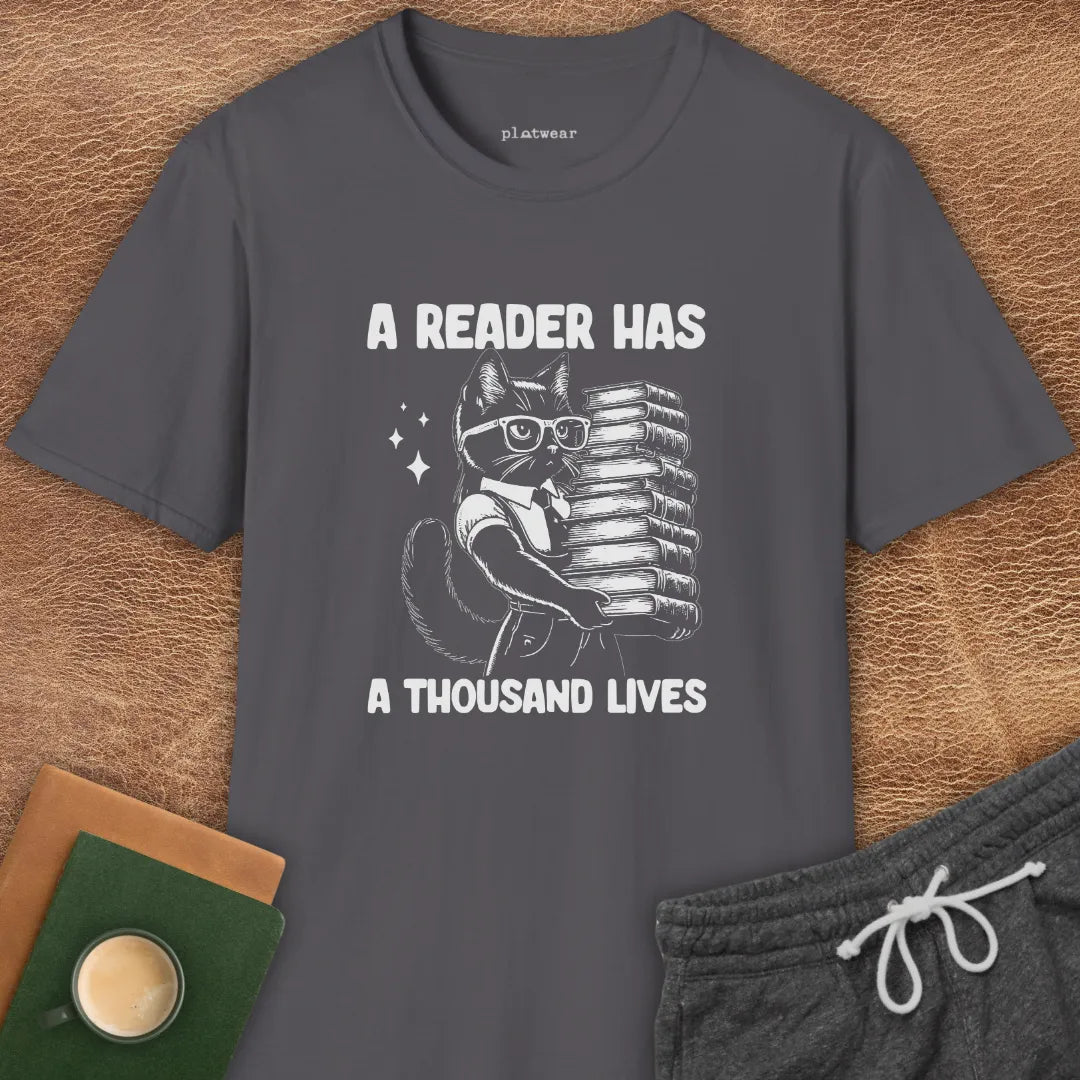 A READER HAS T-SHIRT