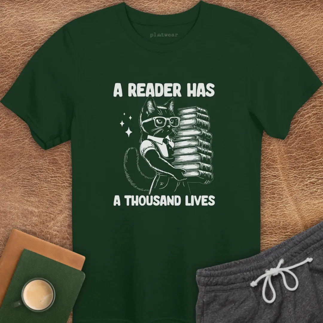 A READER HAS T-SHIRT