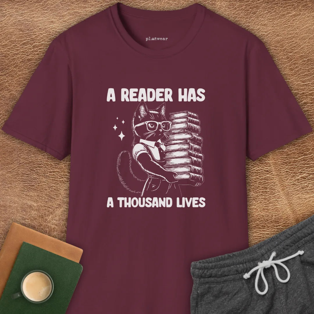 A READER HAS T-SHIRT