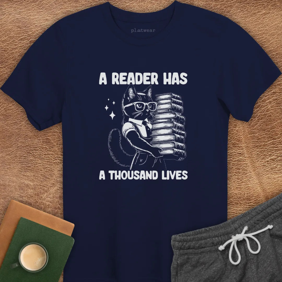 A READER HAS T-SHIRT