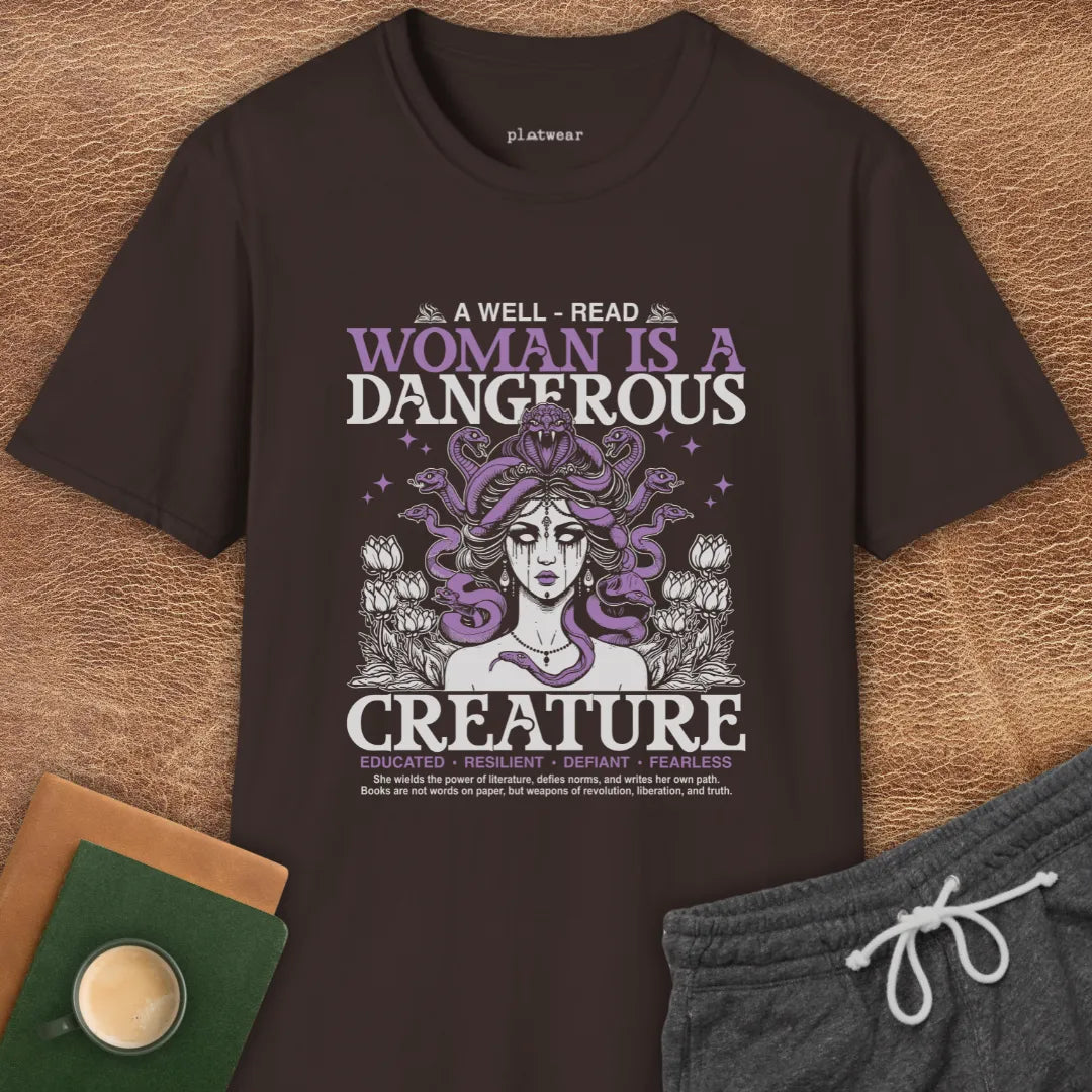 A WELL READ WOMAN T-SHIRT