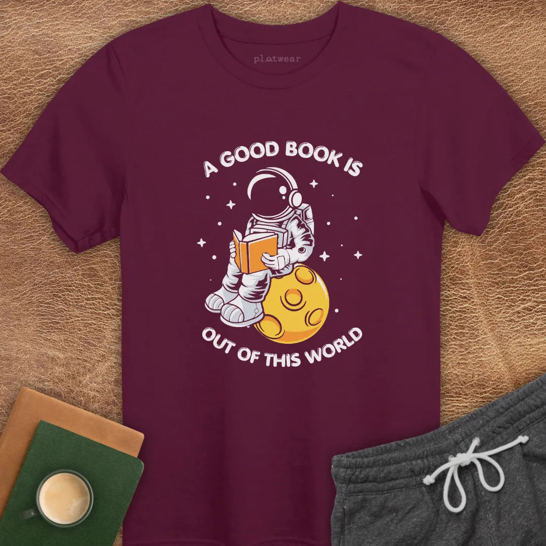A GOOD BOOK IS T-SHIRT