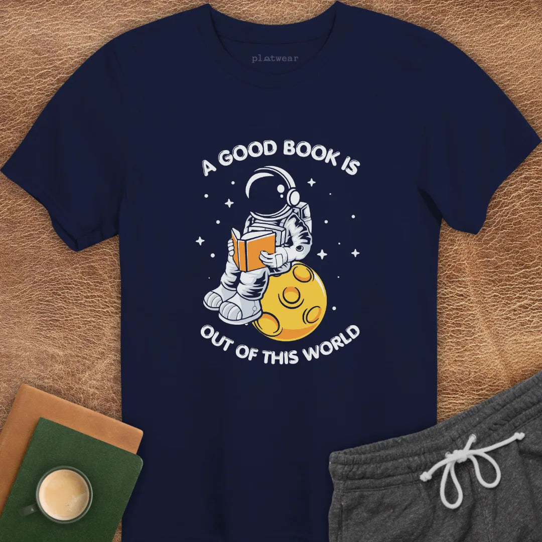 A GOOD BOOK IS T-SHIRT
