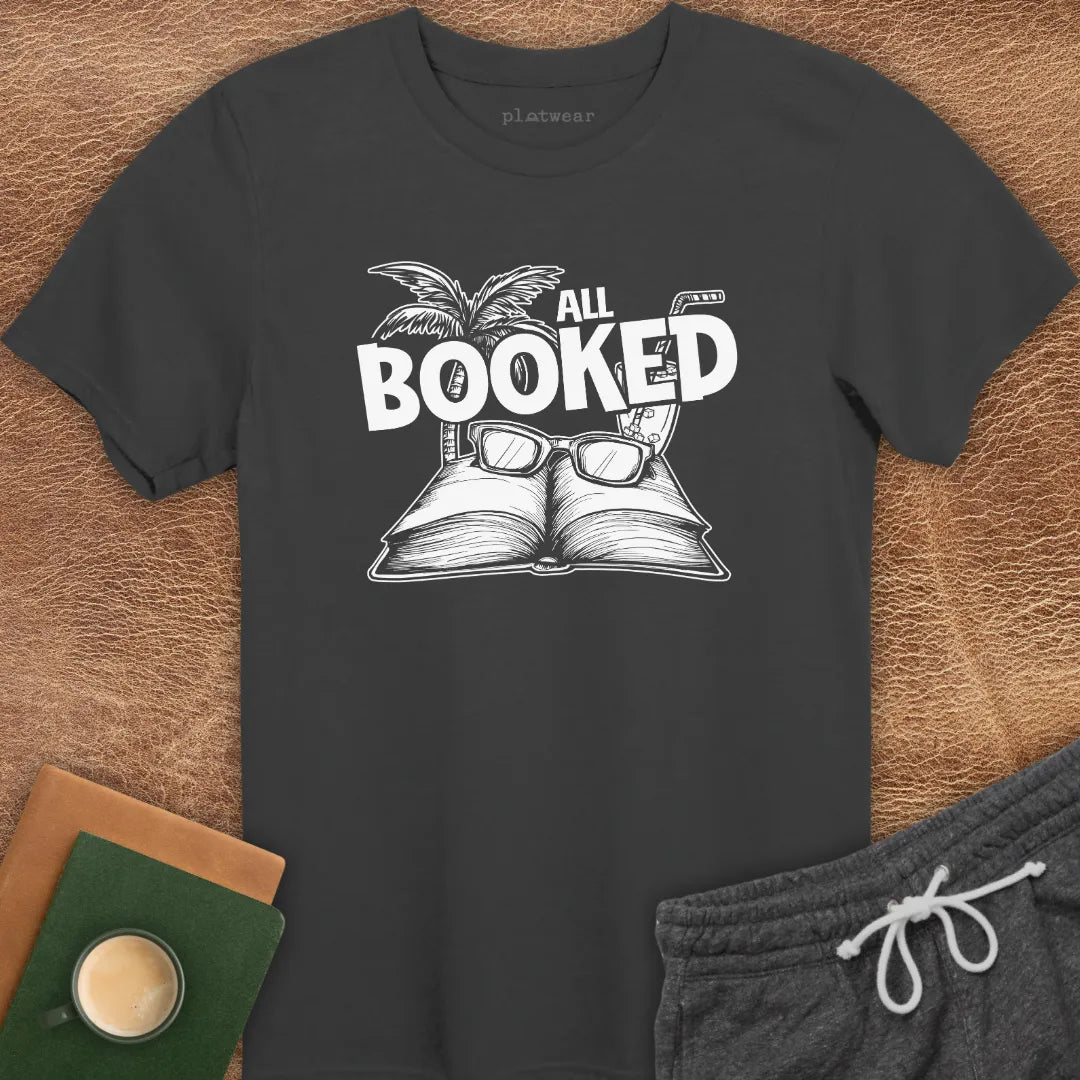 ALL BOOKED T-SHIRT