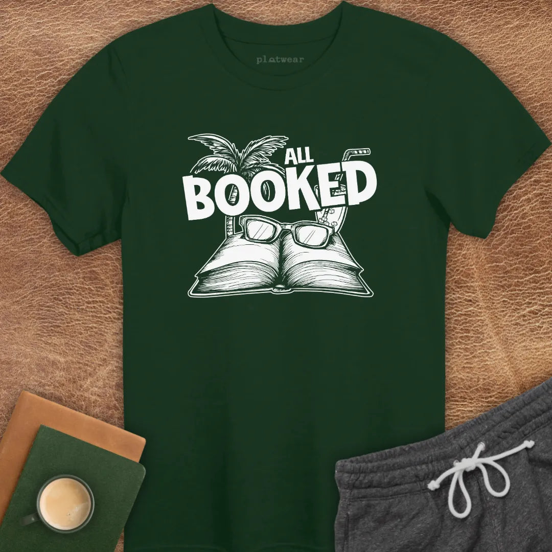 ALL BOOKED T-SHIRT