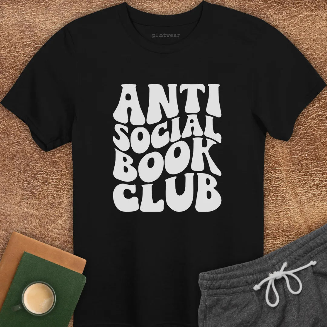 ANTI SOCIAL BOOK CLUB T-SHIRT