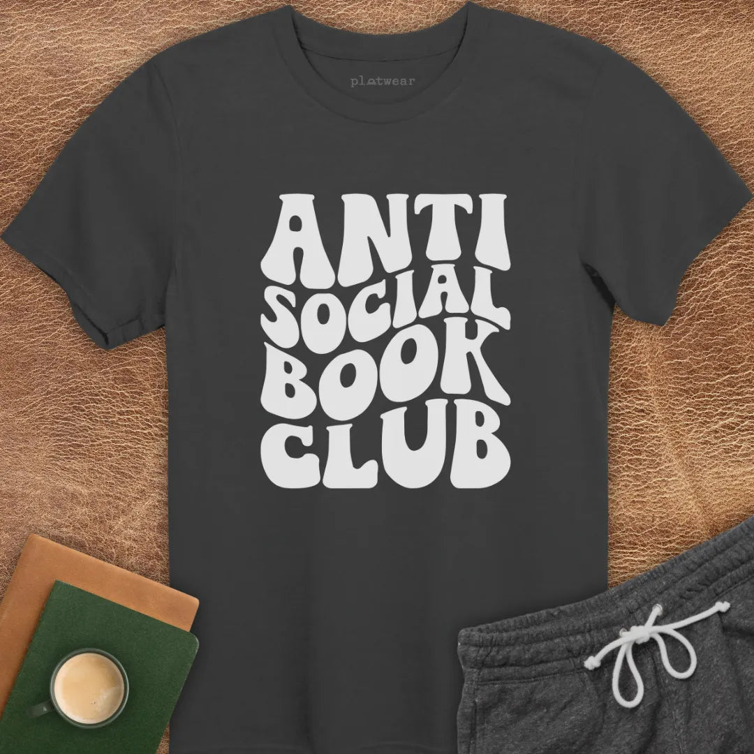 ANTI SOCIAL BOOK CLUB T-SHIRT
