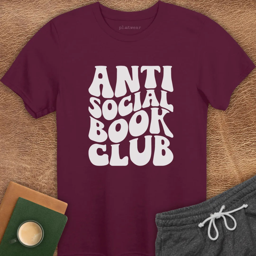 ANTI SOCIAL BOOK CLUB T-SHIRT