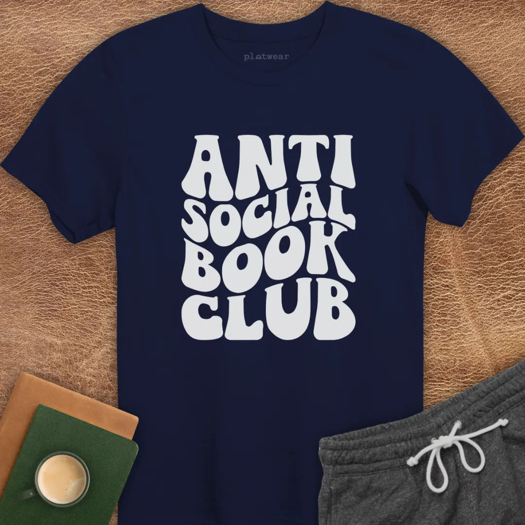 ANTI SOCIAL BOOK CLUB T-SHIRT