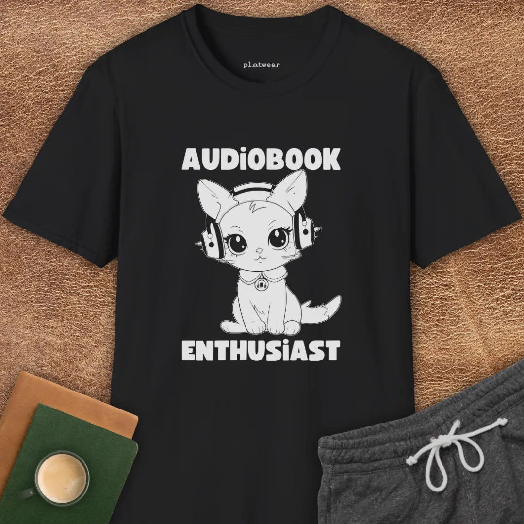 AUDIOBOOK ENTHUSIAST T-SHIRT