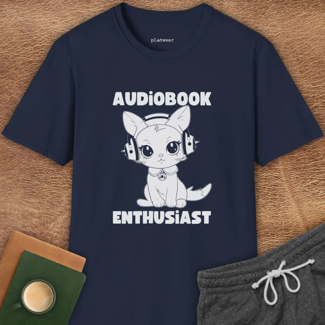 AUDIOBOOK ENTHUSIAST T-SHIRT