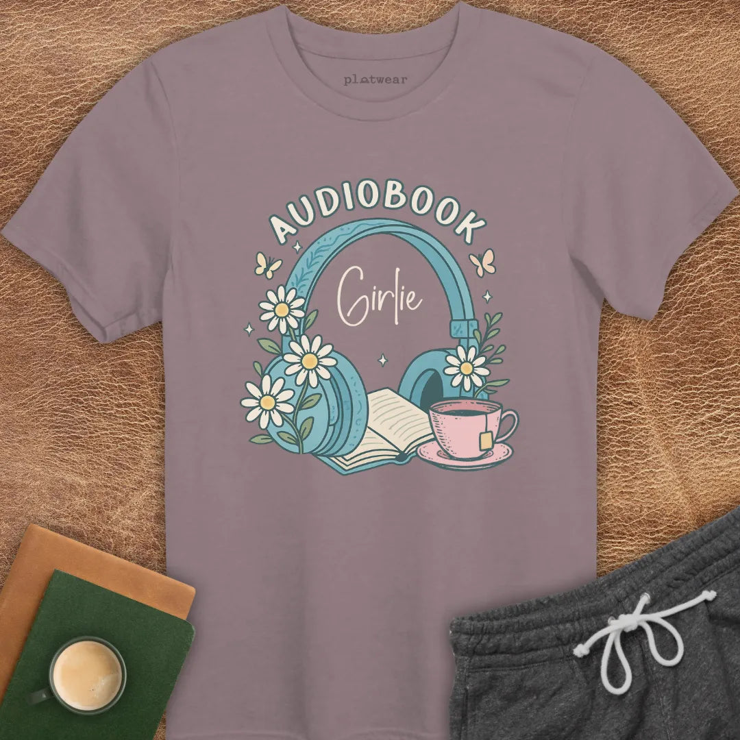AUDIOBOOK GIRLIE T-SHIRT