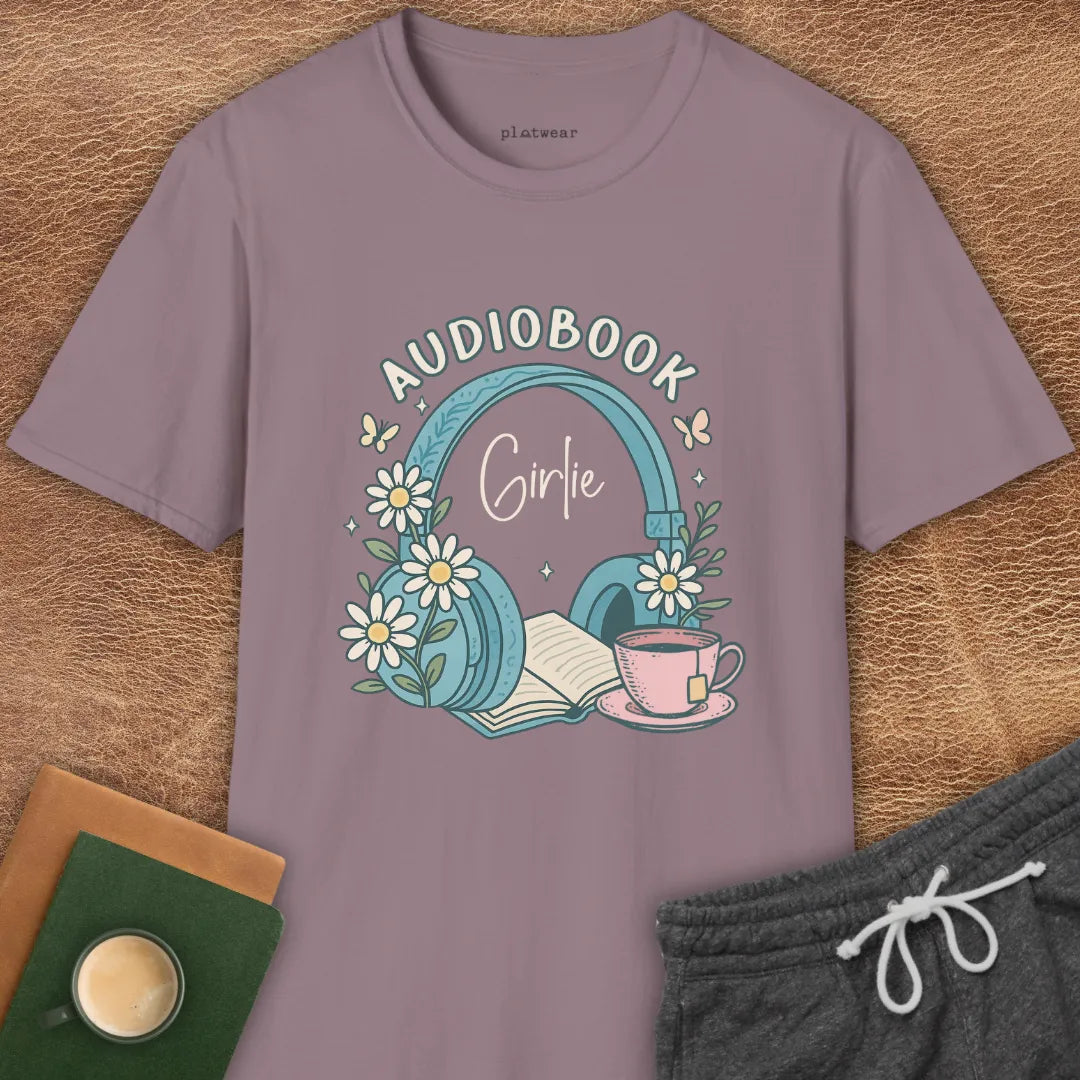 AUDIOBOOK GIRLIE T-SHIRT