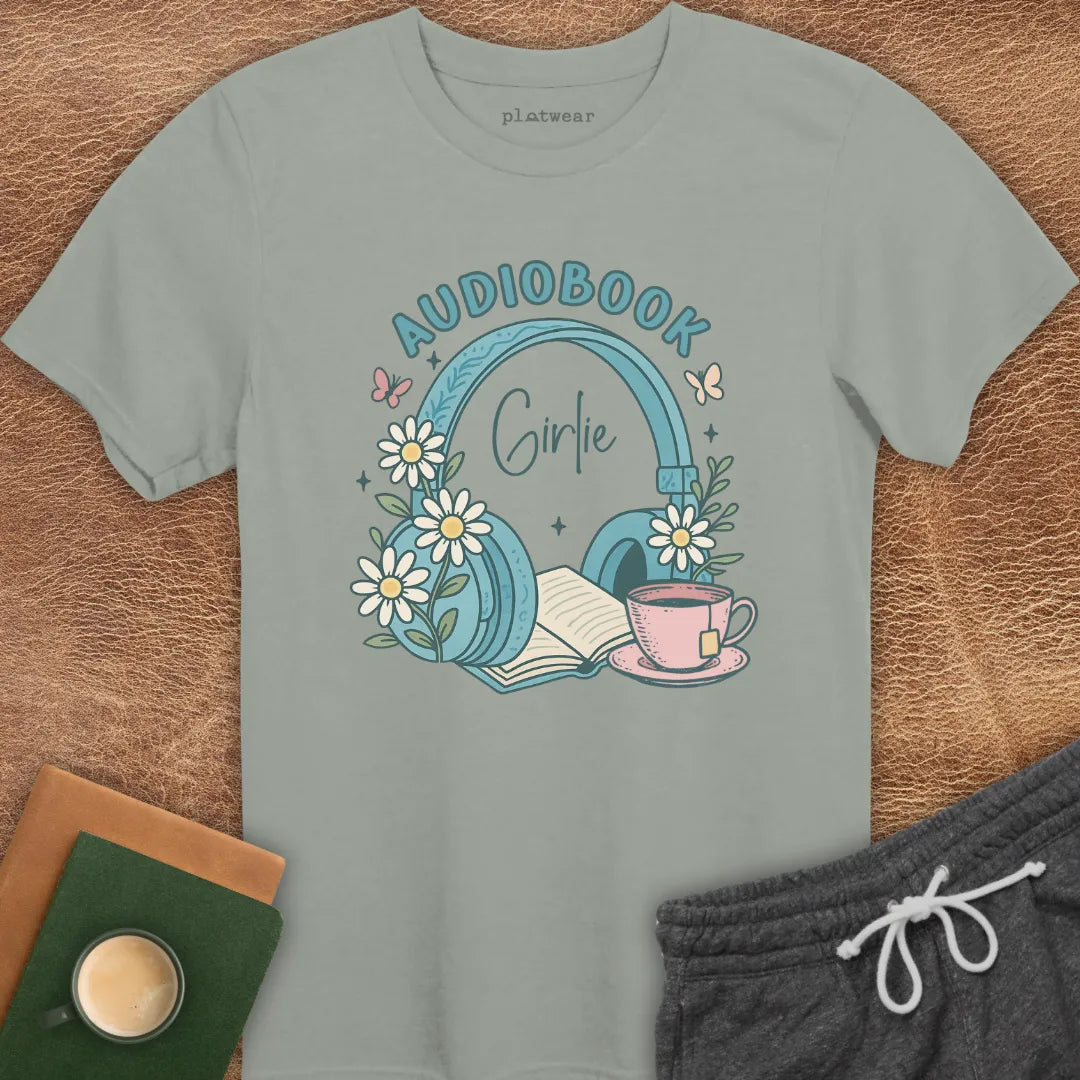 AUDIOBOOK GIRLIE T-SHIRT