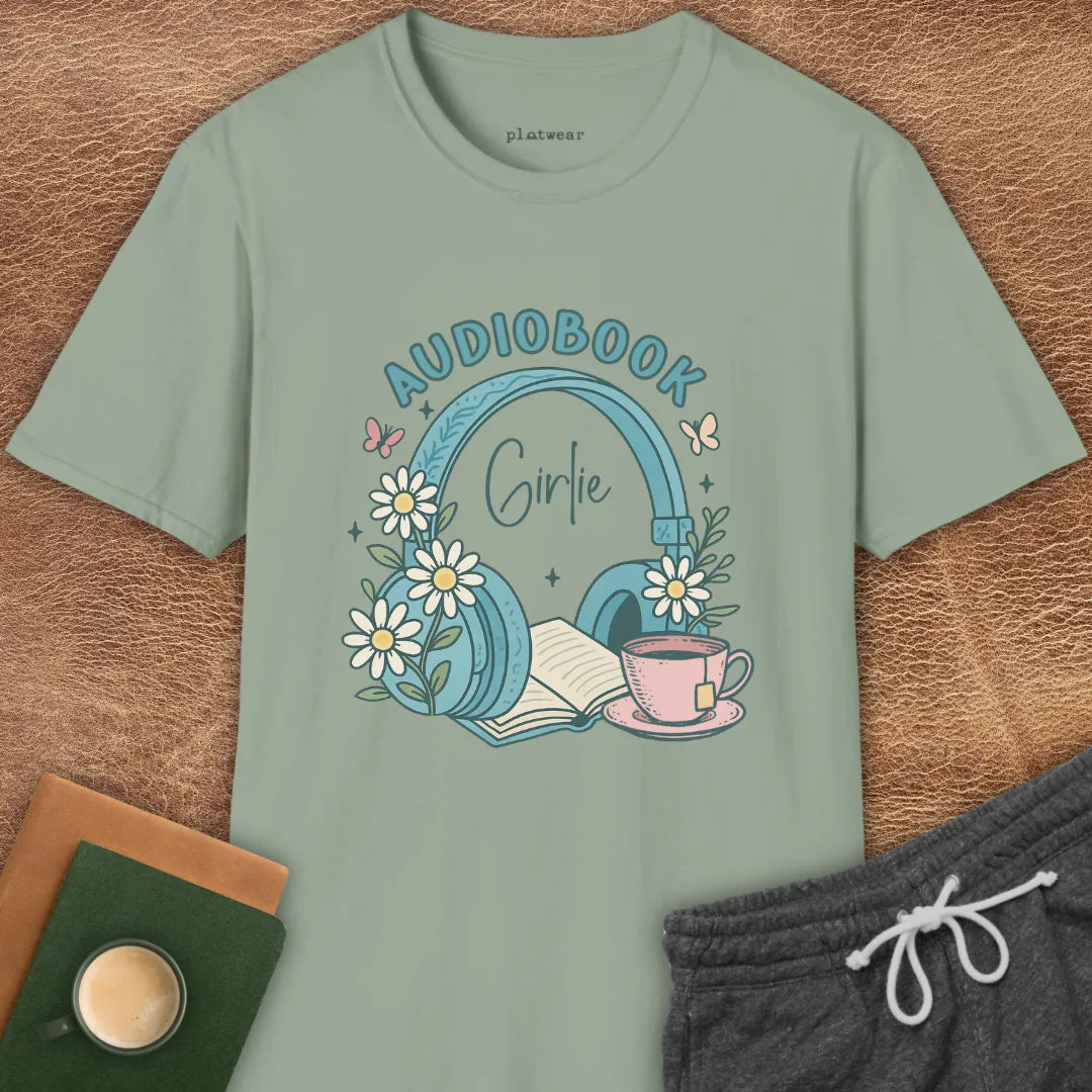 AUDIOBOOK GIRLIE T-SHIRT