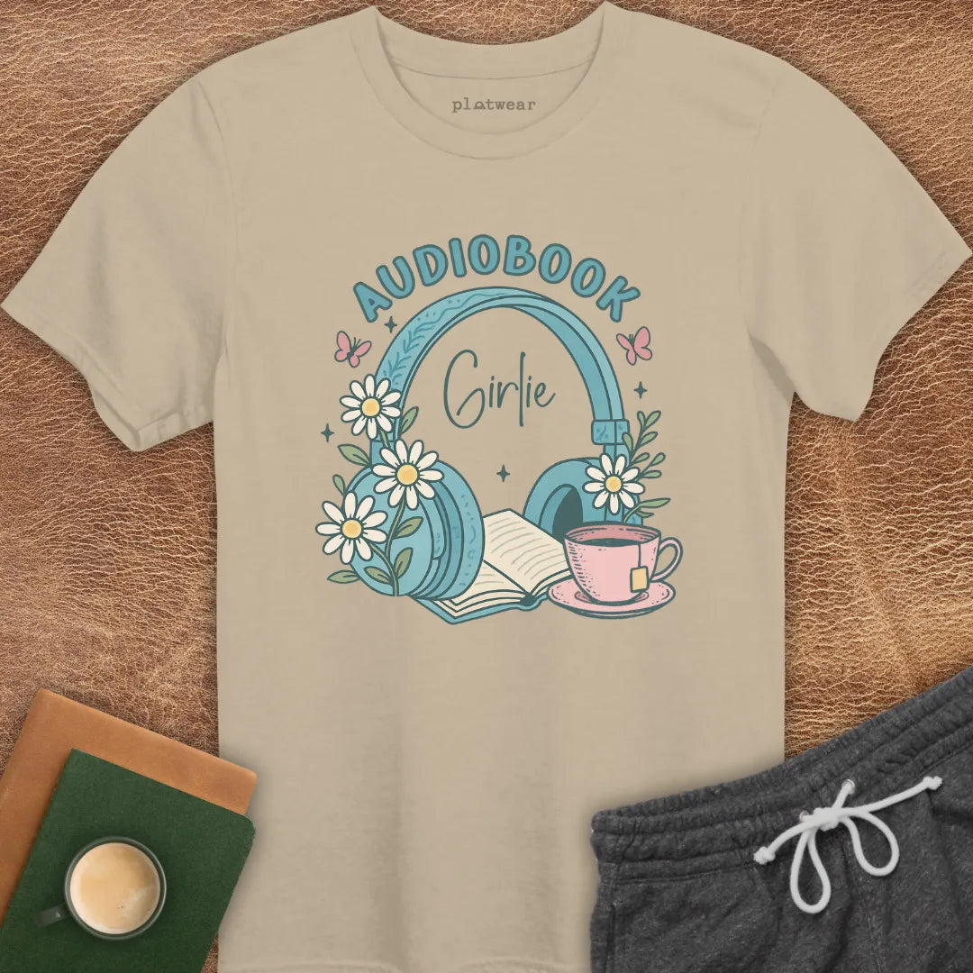 AUDIOBOOK GIRLIE T-SHIRT