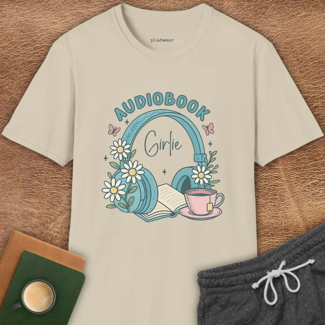 AUDIOBOOK GIRLIE T-SHIRT