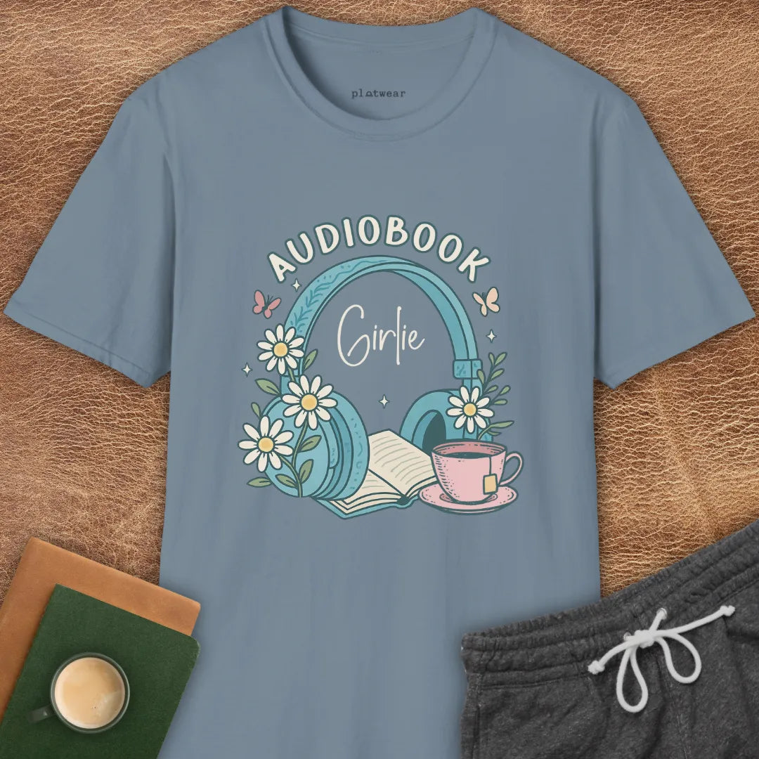 AUDIOBOOK GIRLIE T-SHIRT