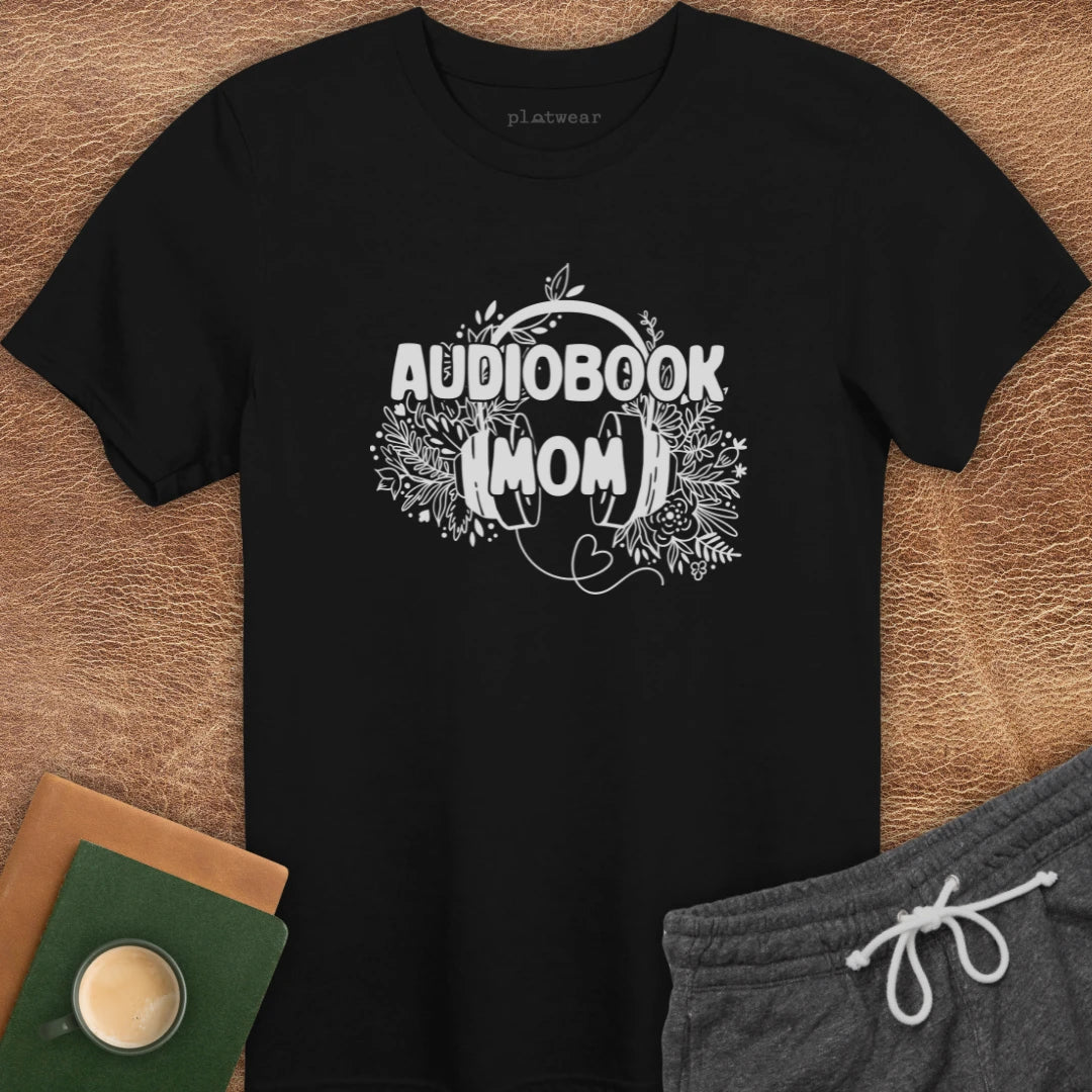 AUDIOBOOK MOM T-SHIRT