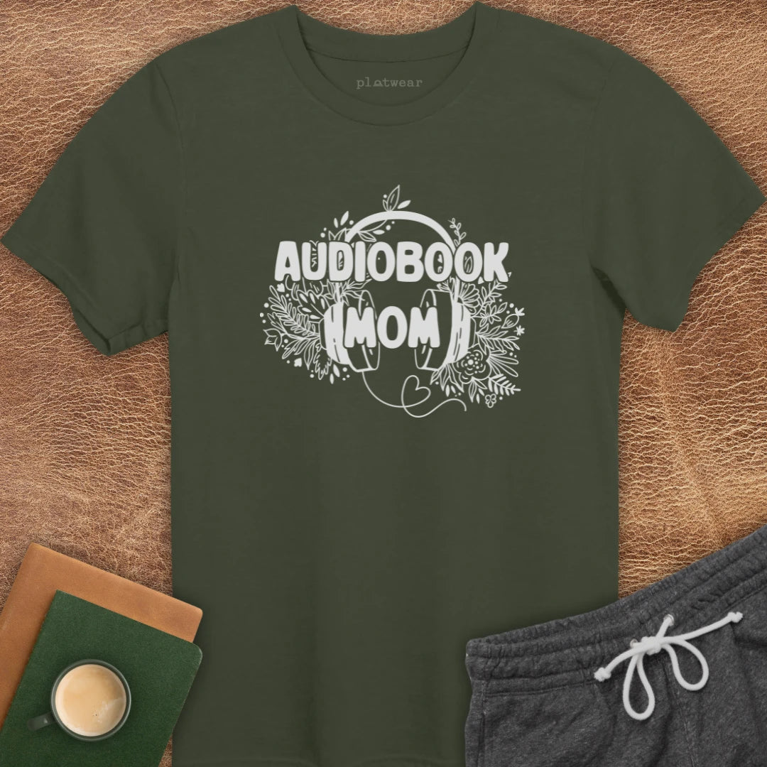 AUDIOBOOK MOM T-SHIRT