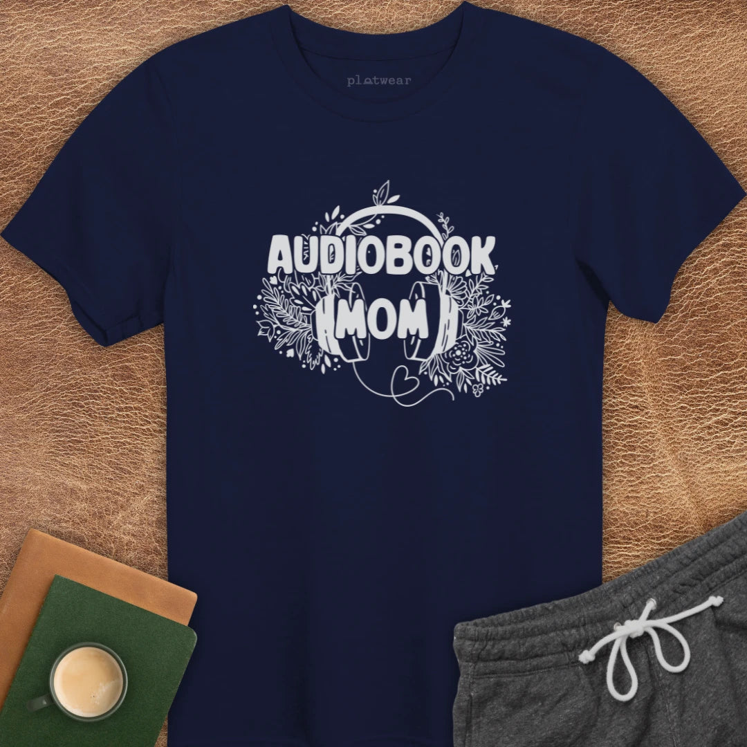 AUDIOBOOK MOM T-SHIRT