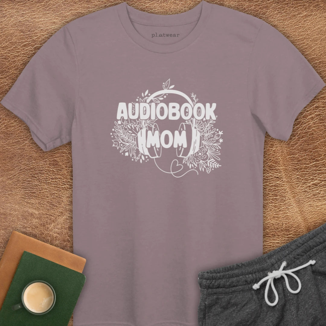 AUDIOBOOK MOM T-SHIRT