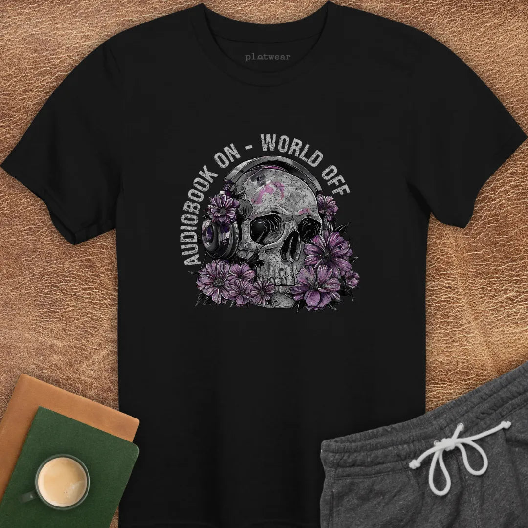 AUDIOBOOK ON T-SHIRT