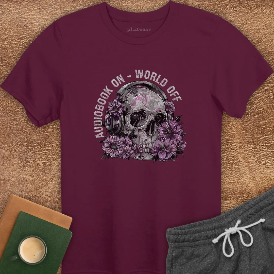 AUDIOBOOK ON T-SHIRT