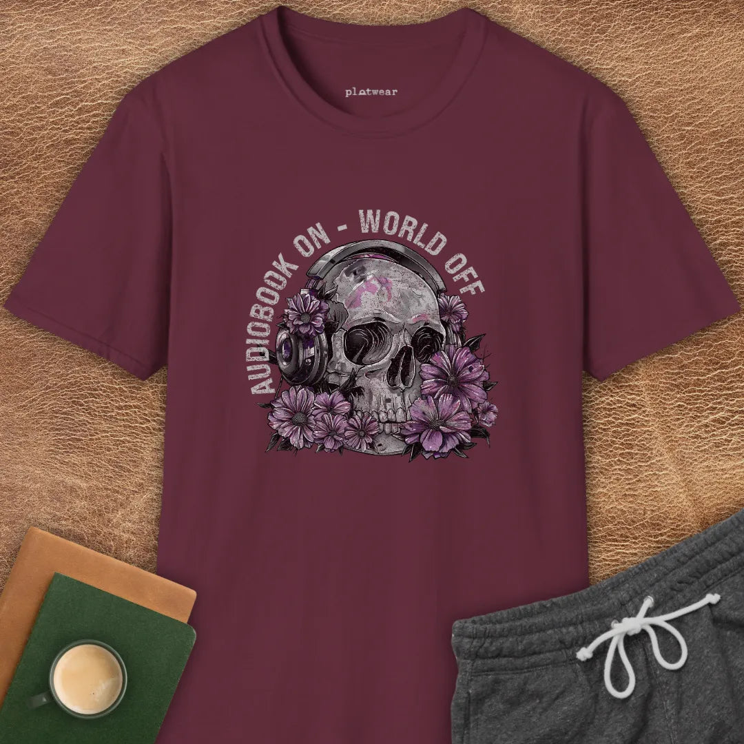 AUDIOBOOK ON T-SHIRT