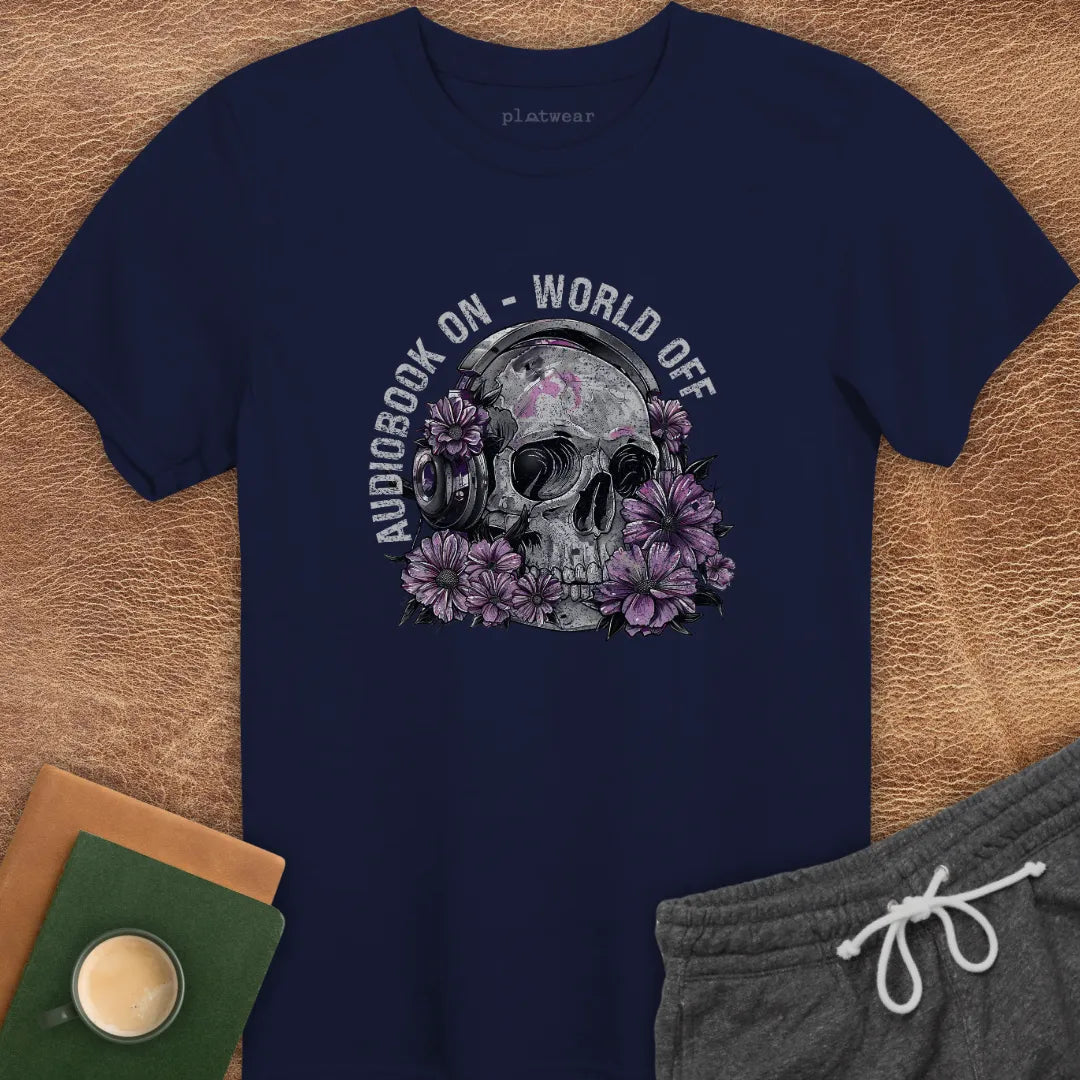 AUDIOBOOK ON T-SHIRT