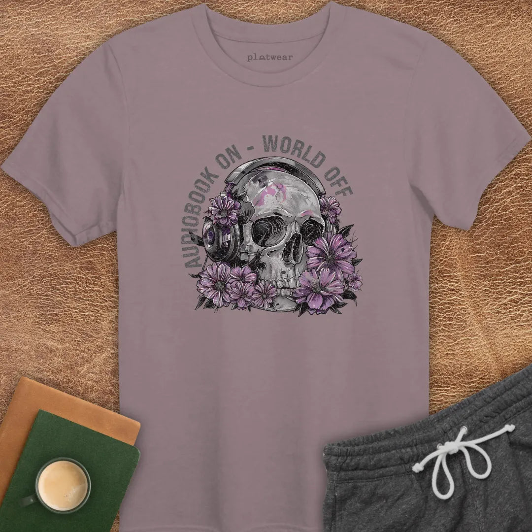 AUDIOBOOK ON T-SHIRT