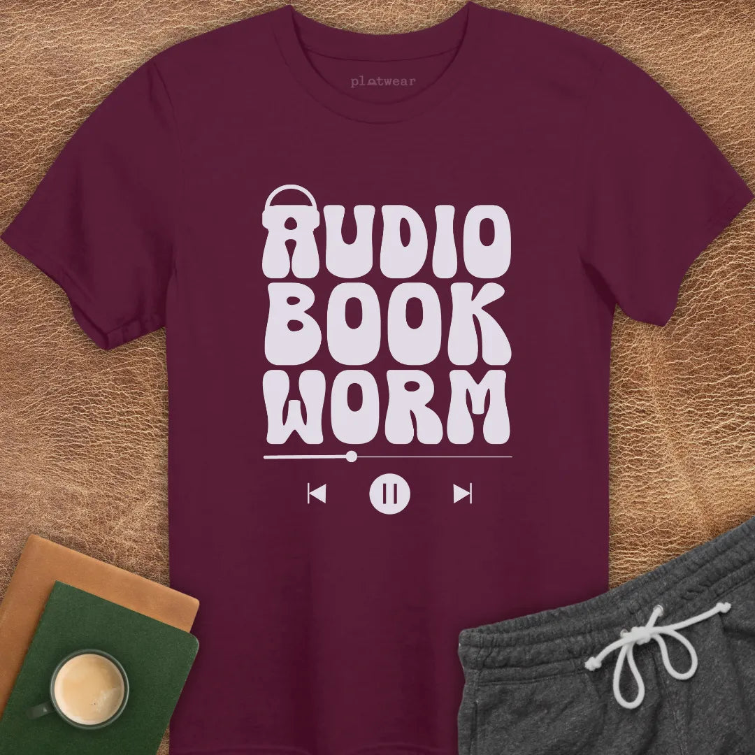 AUDIOBOOK WORM T-SHIRT