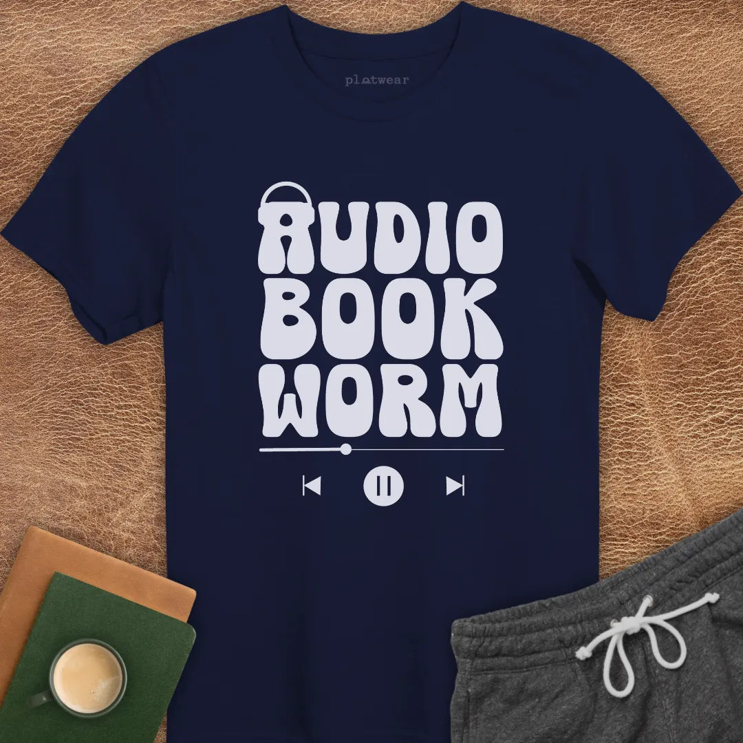 AUDIOBOOK WORM T-SHIRT