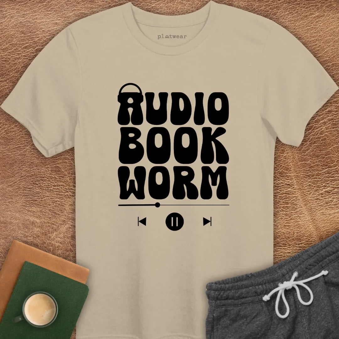 AUDIOBOOK WORM T-SHIRT
