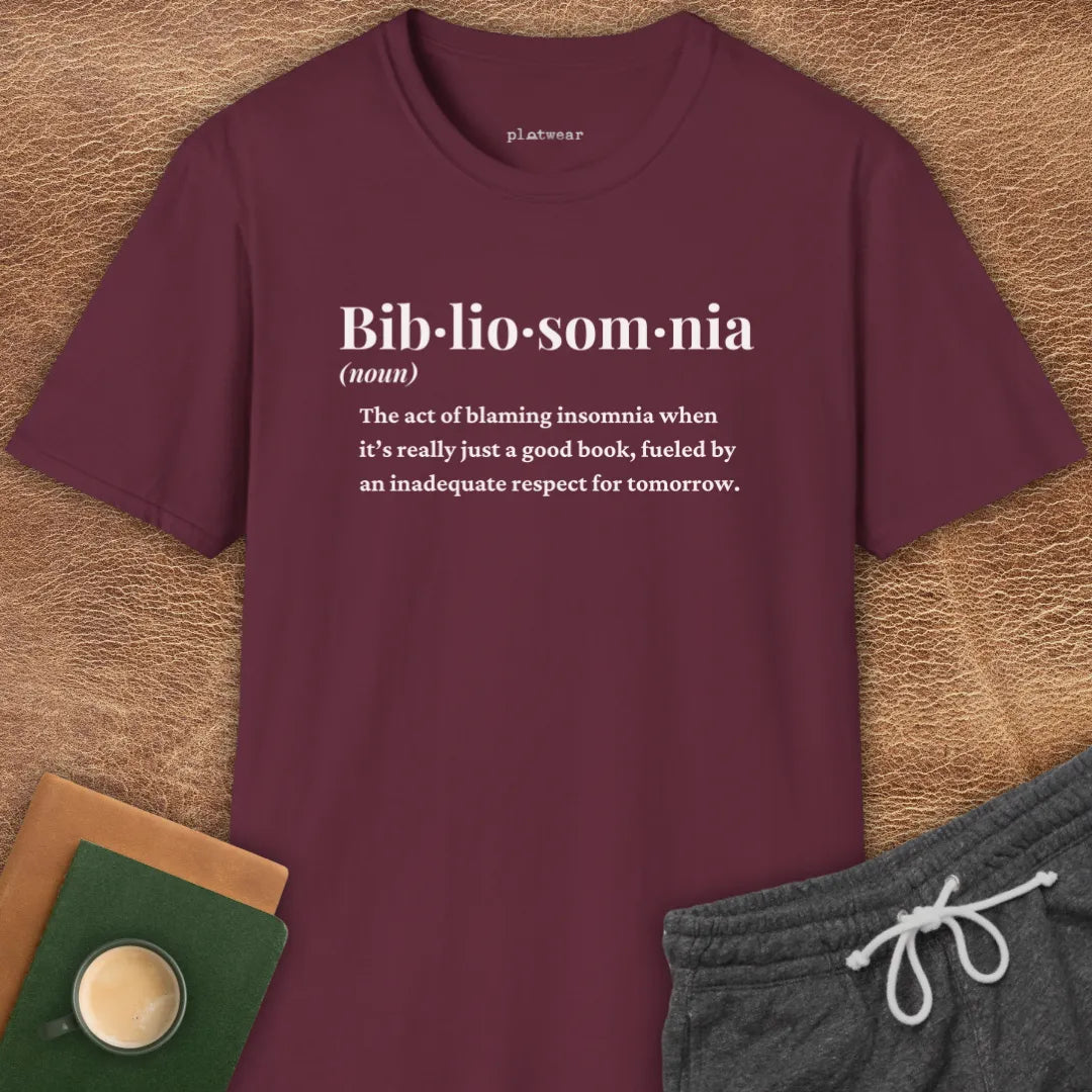 BIBLIOSOMNIA T-SHIRT