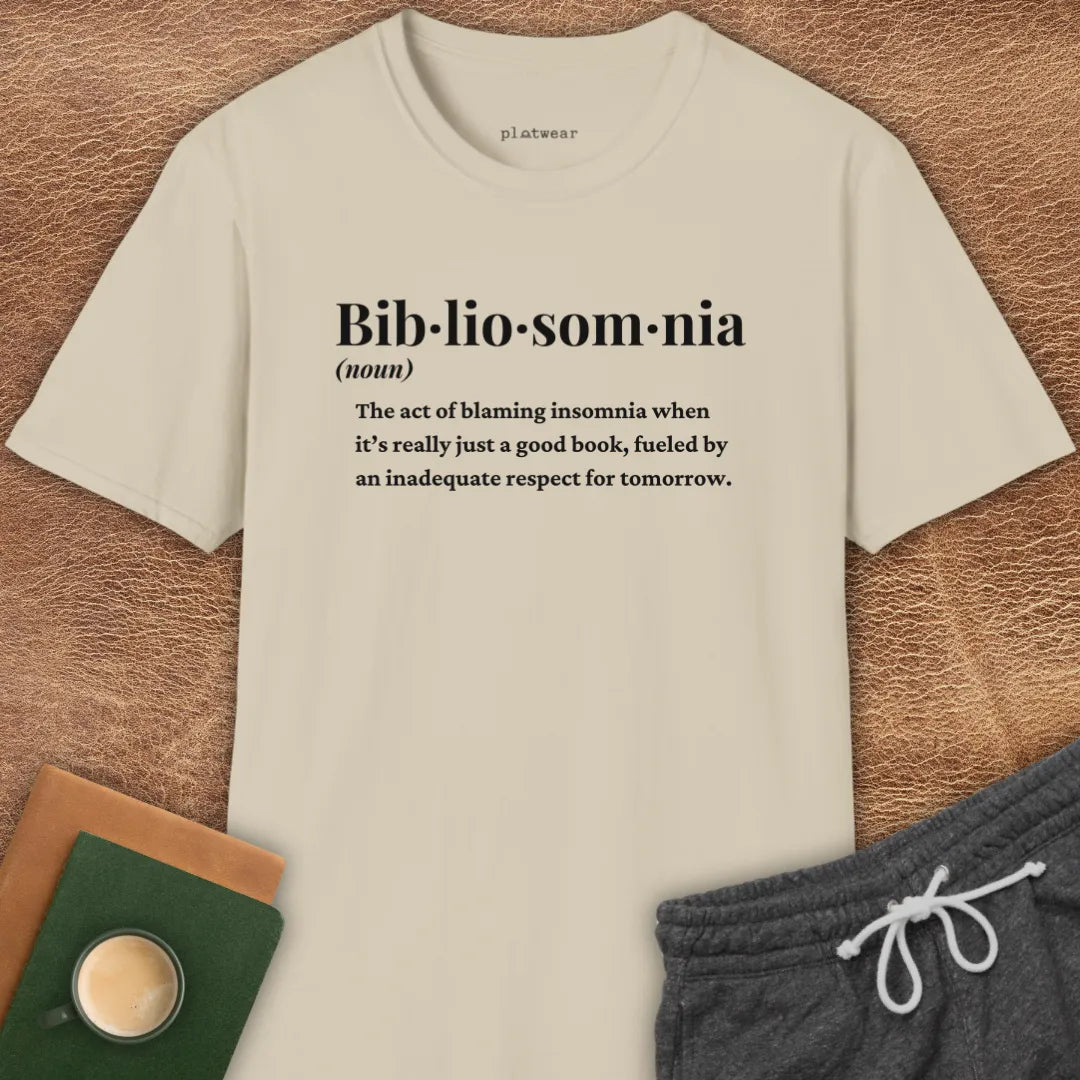BIBLIOSOMNIA T-SHIRT