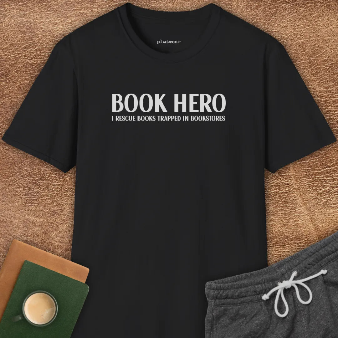 BOOK HERO T-SHIRT