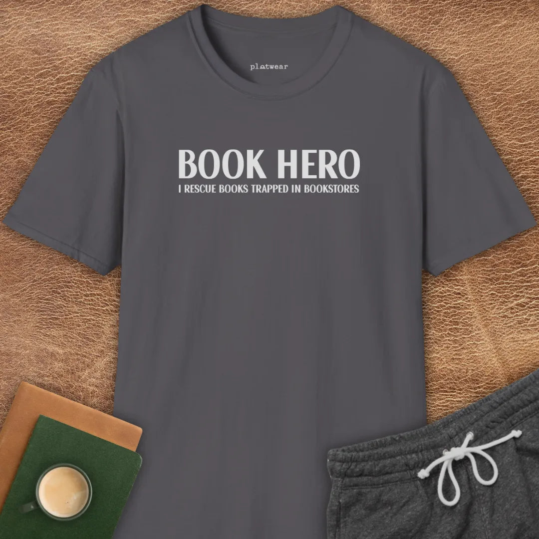 BOOK HERO T-SHIRT