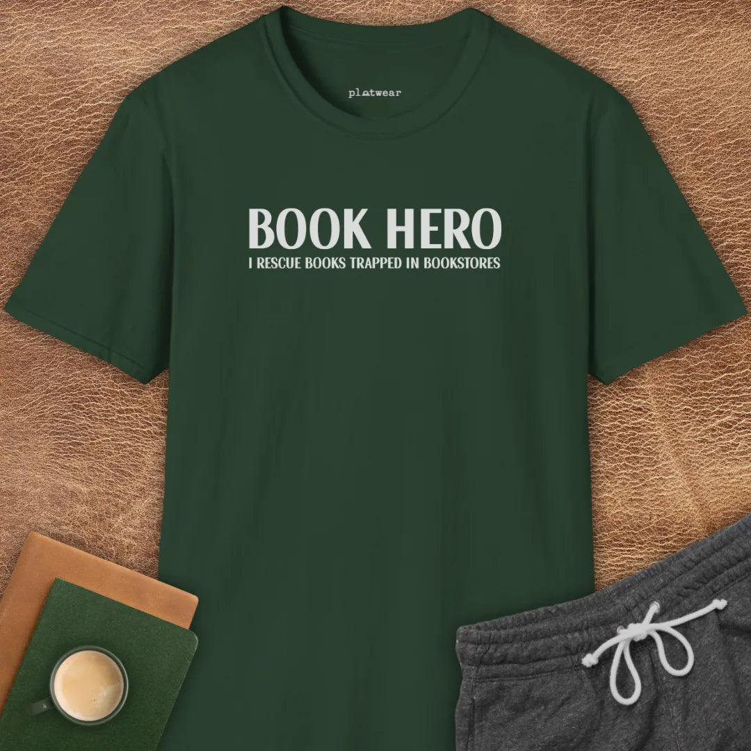 BOOK HERO T-SHIRT