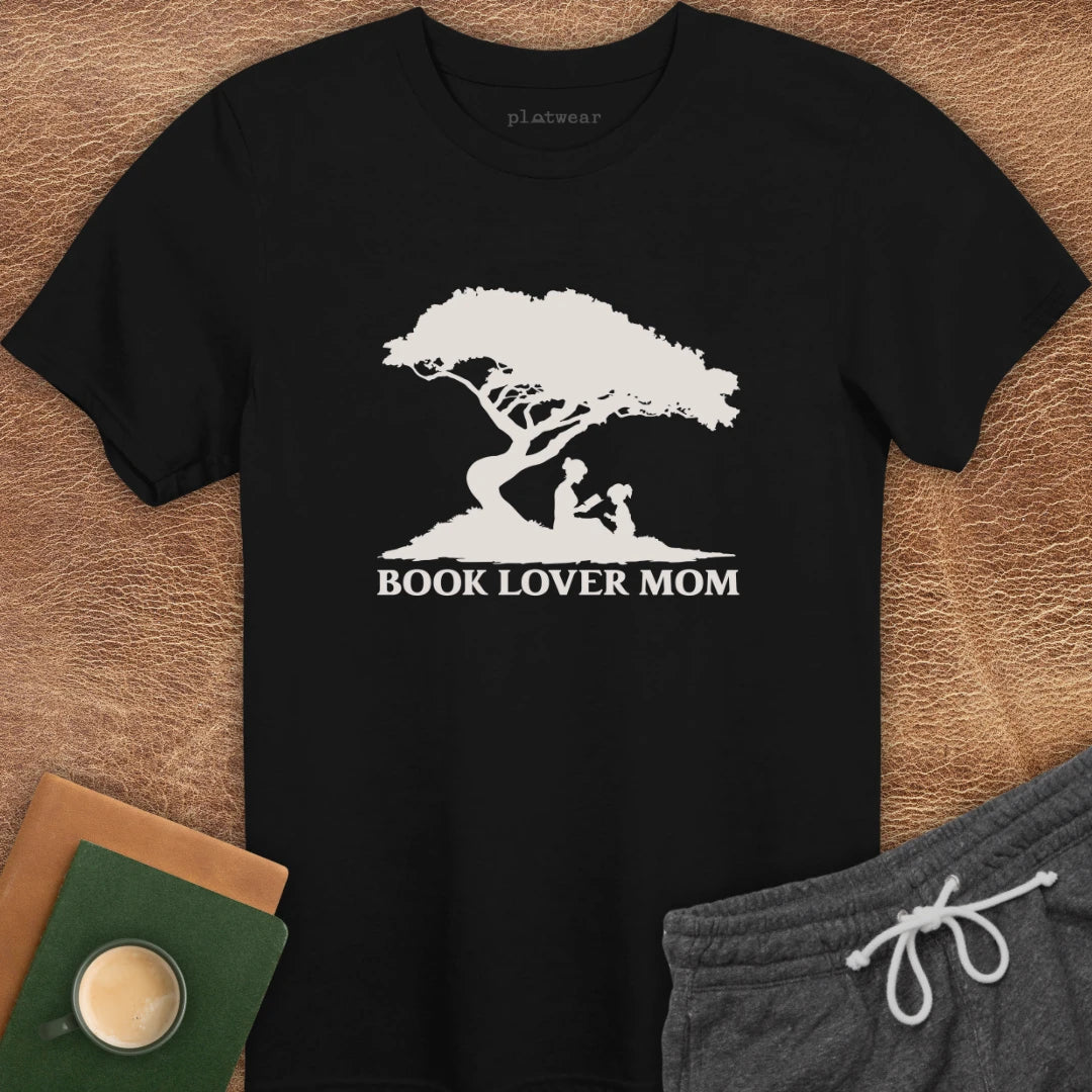BOOK LOVER MOM T-SHIRT