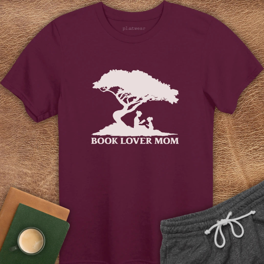 BOOK LOVER MOM T-SHIRT