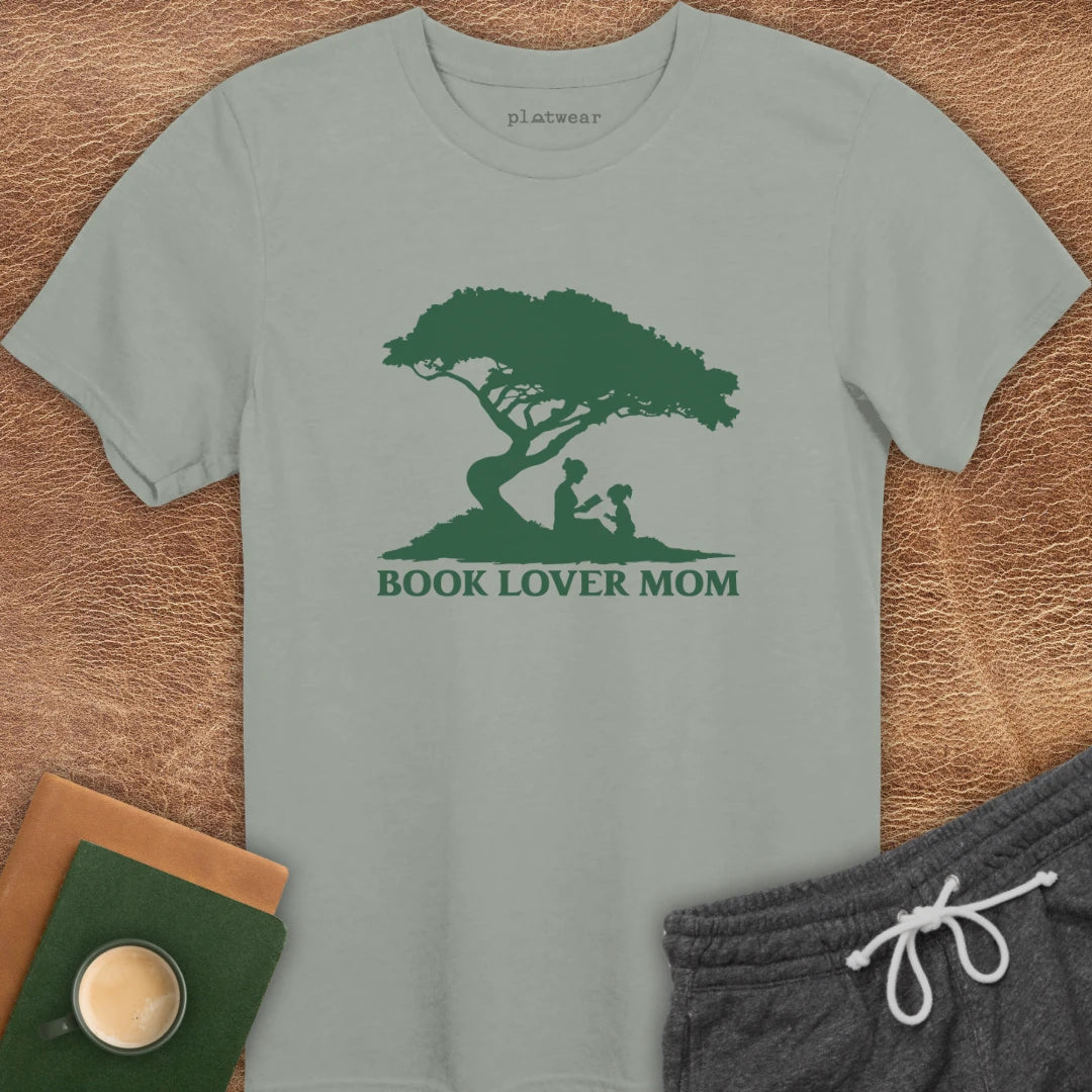 BOOK LOVER MOM T-SHIRT