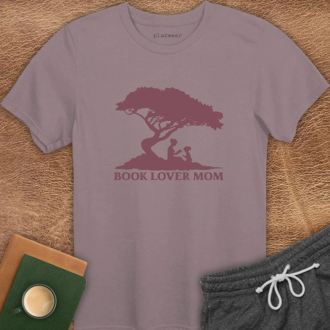 BOOK LOVER MOM T-SHIRT