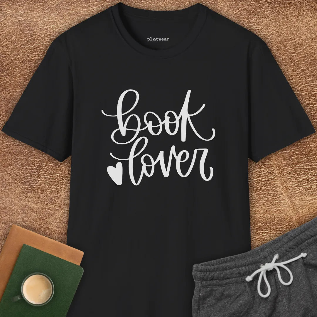 SCRIPTED BOOK LOVER T-SHIRT