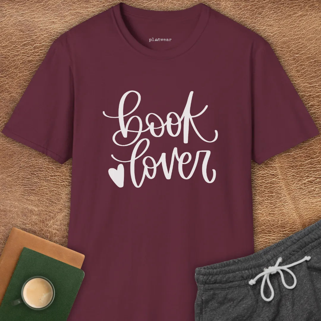 SCRIPTED BOOK LOVER T-SHIRT
